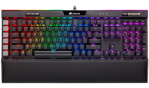 Corsair K95 Rgb Platinum Xt Teclado Mecanico Mx Speed Silver