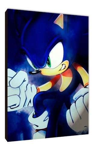 Cuadros Poster Videojuegos Sonic S 15x20 (nic (15)