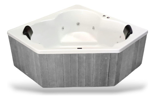 Jacuzzi Deluxe 145x145 16 Jets 1,5hp Estructura Full Y Deck