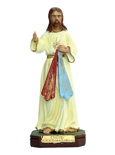 Figura Imagen Cristo Misericordioso 20cm