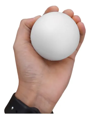 Pelota sales antiestres blanca