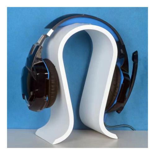 Soporte De Pantalla Universal Para Auriculares Blanco
