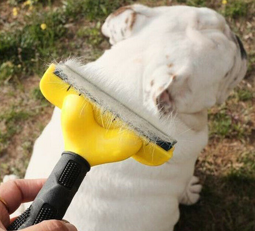 Cepillo Deslanador Pelo Perro O Gato Mascota Chico Grande