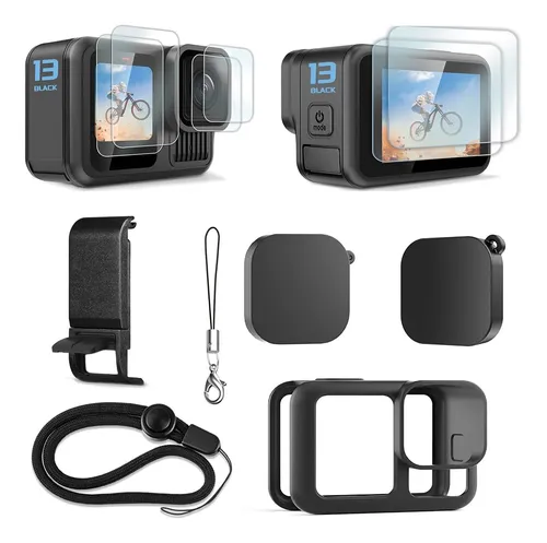 comprar Funda Para Gopro 13 Micas Protectora Gopro Accesorios 8 En 1