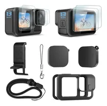 Comprar Funda Para Gopro 13 Micas Protectora Gopro Accesorios 8 En 1