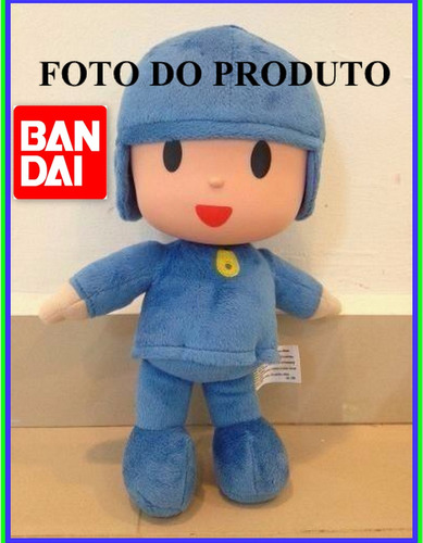 Boneco Pocoyo Grande 27cm Original Bandai Pronta Entrega