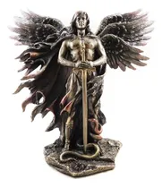 Comprar O Estatuas De Resina Con Serafín Bronceado Y Ángel Guardián