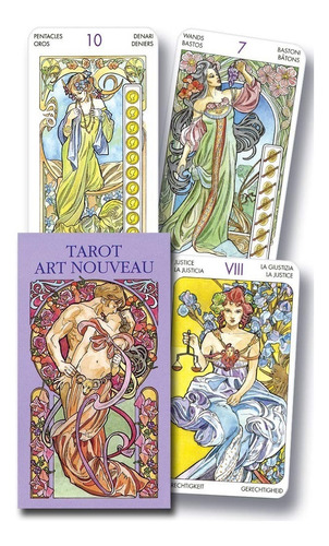 Tarot Art  Nouveau  (tamaño Bolsillo)