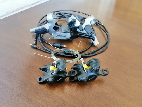 Frenos Hidráulicos Con Mandos Deore Lx - Shimano - Completos