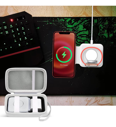 Funda Para Apple Magsafe Duo/para Ucomx Para Nano/para Carga