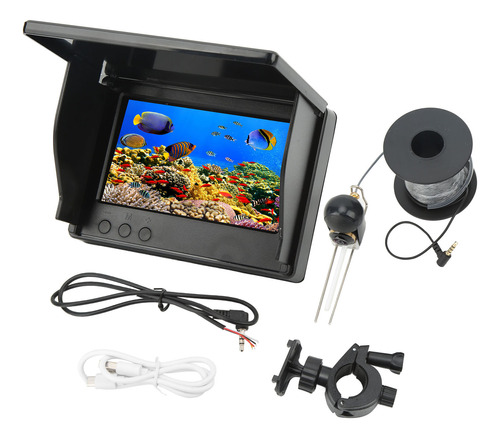 Cámara De Pesca Submarina Fish Finder De 4.3 Pulgadas, 12 V,