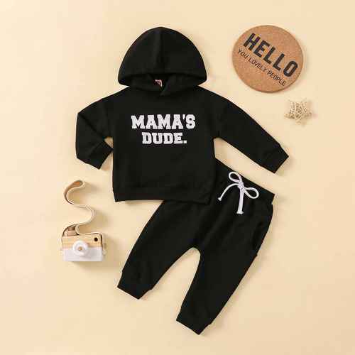 Sudadera De Invierno Con Cuello Redondo Y Manga Larga Con Es