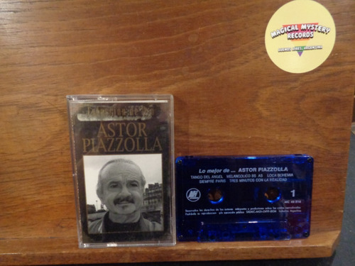 Astor Piazzolla Coleccion De Oro Cassette Tango