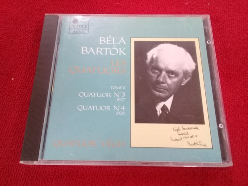 Bela Bartok / Les Quatuors N 3 Y 4 / France  B13