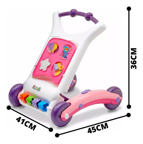 Imagen 3 de 9 de Caminador Andador Rondi Interactivo First Steps Con Juegos