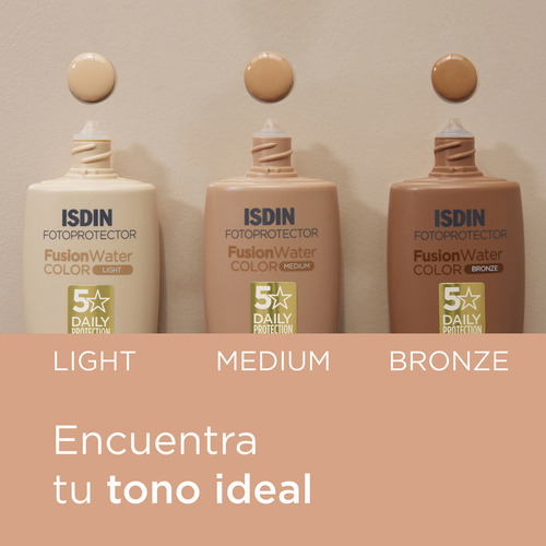 Isdin Fotoprotector Fusión Water Color Medio Spf50 50ml