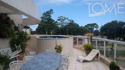 Imagem 16 de 30 de Cobertura Com 3 Dorms, Centro, Bertioga - R$ 680 Mil, Cod: 804 - V804