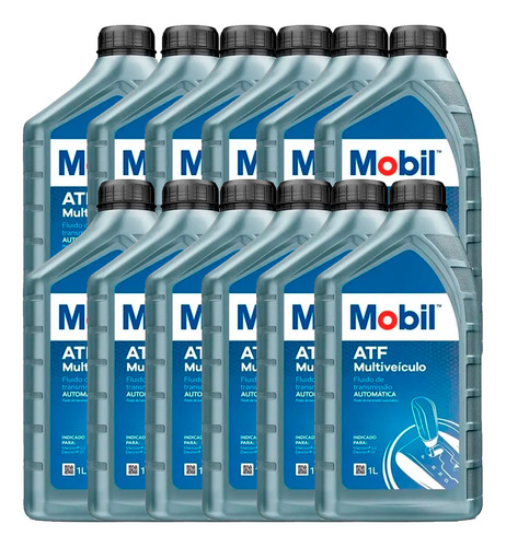 12 Óleos De Transmissão Mobil Dexron6 Sintético