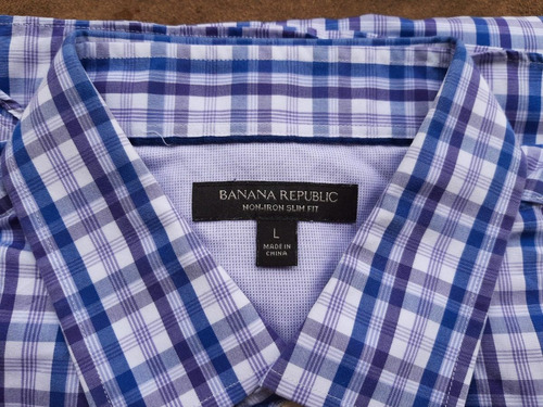 Exclusiva Camisa Banana Republic - 02 Unidades