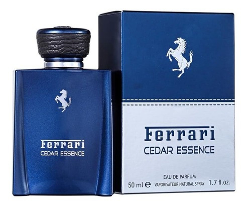 Perfume Ferrari Cedar Essence, 50 ml, etiqueta Adipec