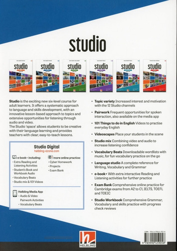 Studio Elementary - Student's Book + E-zone