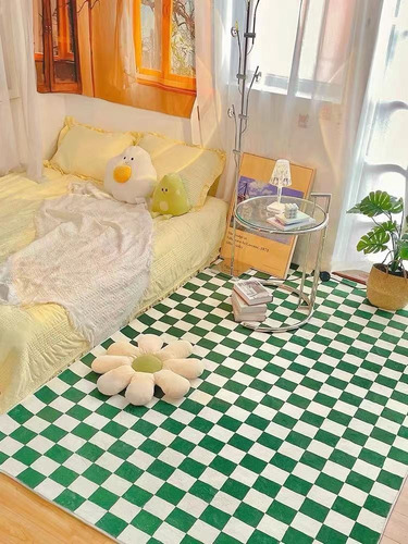 Alfombra Liso Cuadrado Living Bajada De Cama 160*200