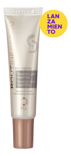 Gel Facial Secativo Para Espinillas Routine Dermo 15g