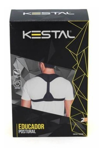 Imagem 1 de 1 de Kestal Educador Postural Preto G-119