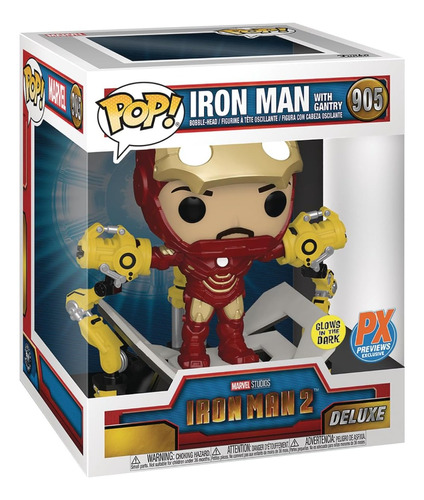 Funko Pop Marvel Iron Man With Gantry #905