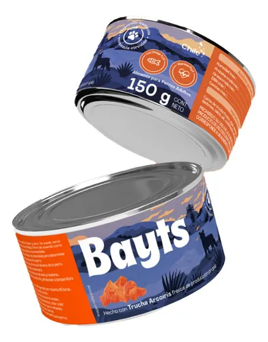Bayts Alimento Humedo Trucha Arcoiris Natural Perro 150gr
