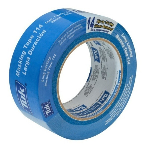 3 Cintas Masking Para Pintar Larga Duración Tuk 48mm X 50mm