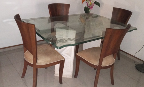 Juego De Comedor 4s Madera