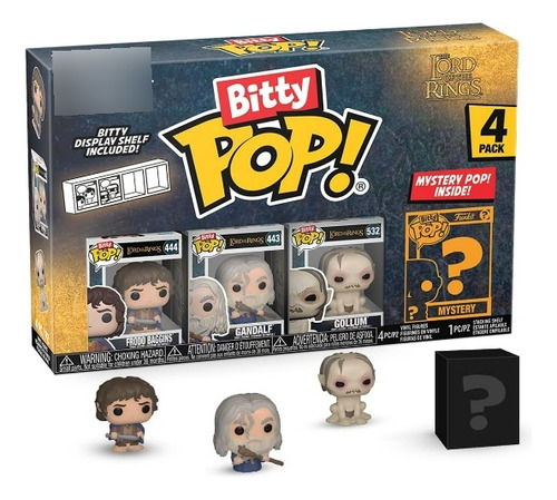 Funko Bitty Pop Lord Of The Rings 4 Pack Set Frodo