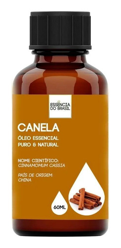 Óleo Essencial Canela 60ml - Puro E Natural - Oferta