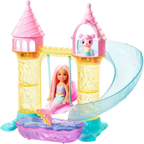 Barbie Dreamtopia Juego De Juegos De Sirena, Con Muñeca De S