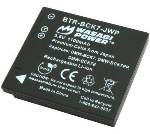 Wasabi Energía De La Batería Para Panasonic Dmw-bck7, Nca-yn
