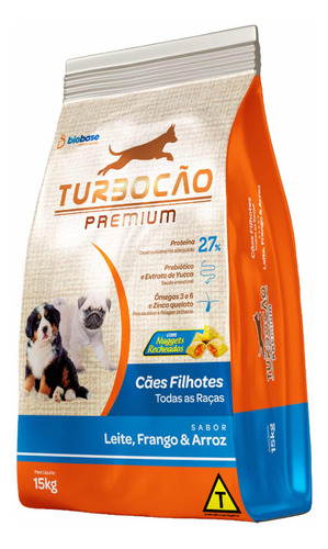 Alimentos Para Perros Cachorros Turbocao 15kg