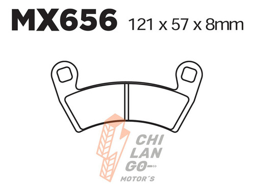 Balatas Del. Izq. Polaris Ranger 570 Eps Crew (r03) 18-20