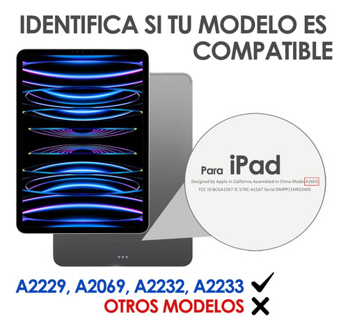 Mica Pantalla Cristal Para iPad Pro 12.9 4a 2020 Resistente