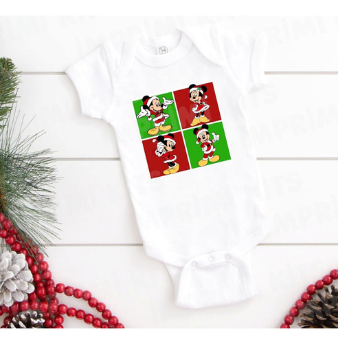Plantillas Bodys Navidad Infantiles Bebés Remeras Diseños #6