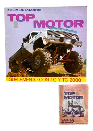 Album Top Motor Más 100 Sobres