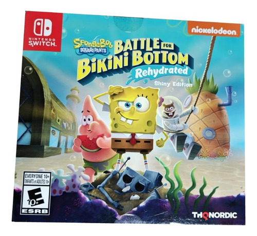 Spongebob Squarepants Battle For Bikini Bottom Shiny Edition (Reacondicionado)