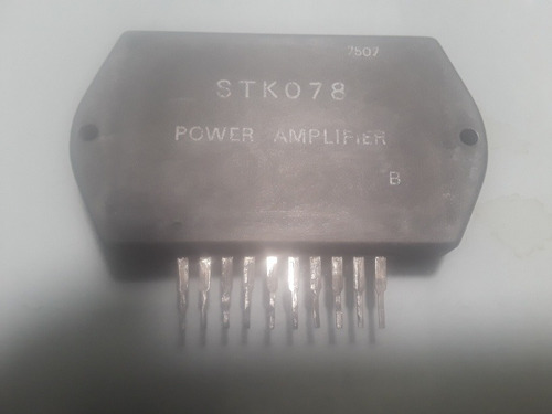 Integrado De Salida Stk078 Power Amplifier