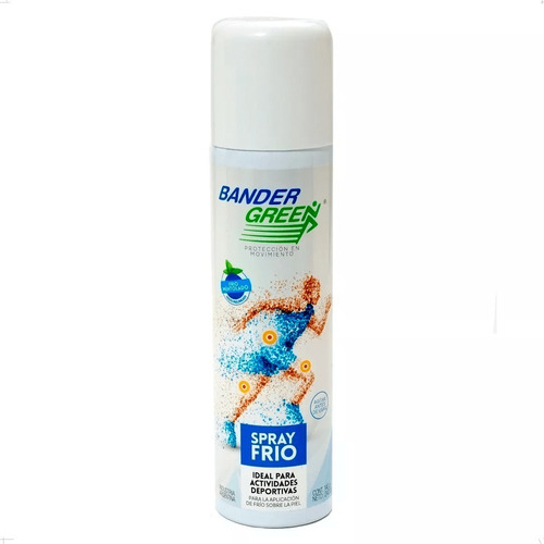 Aerosol Spray Frio Para Golpes Lesiones X 240cc Bander Green