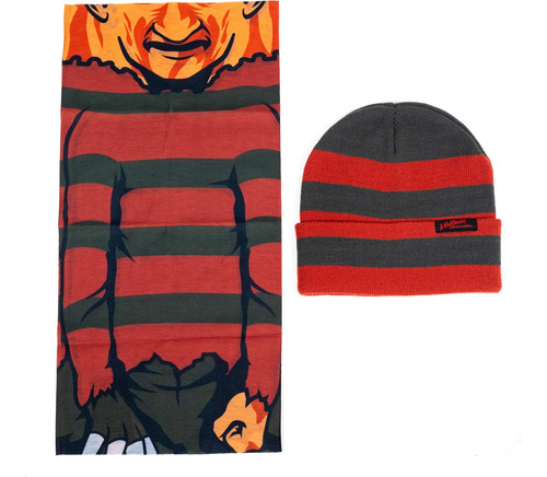 Combo De Gorro Y Polaina De On Elm Street