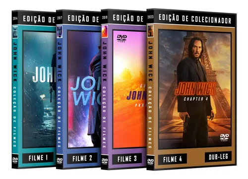 Dvd Filme: John Wick 3: Parabellum (2019) Dublado E Leg