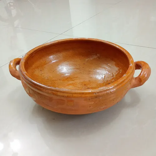 Vasija Cacerola De Barro 25 Cm (Usado)