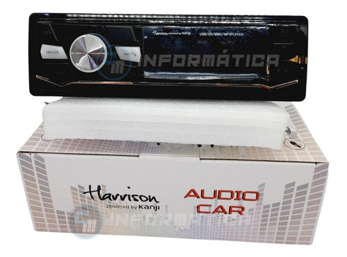 Imagen 2 de 9 de Audio Car Bt Harrison Con Control Remoto Kj-carmpbt02