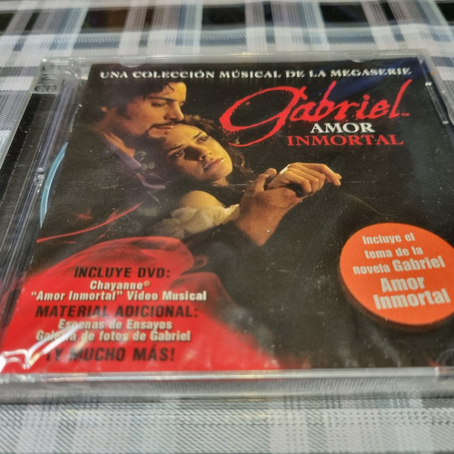 Gabriel - Amor Inmortal - Cd/dvd - Banda Sonora - Nuevo Cerr