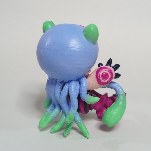 Jellymon Figura Memory Marker Digimon Impresión 3d